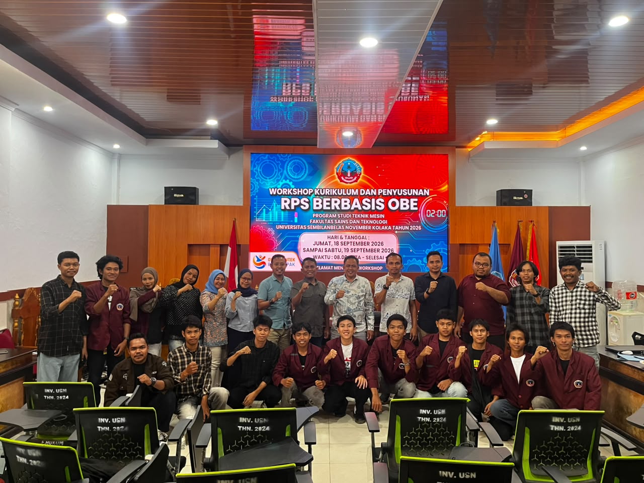 Prodi Teknik Mesin USN Kolaka Gelar Workshop Kurikulum dan RPS Berbasis OBE